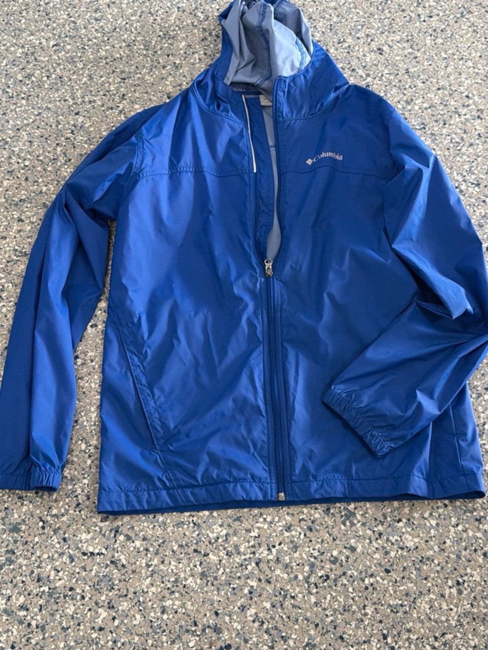 Columbia kids Blue Lightweight Hooded Jacket